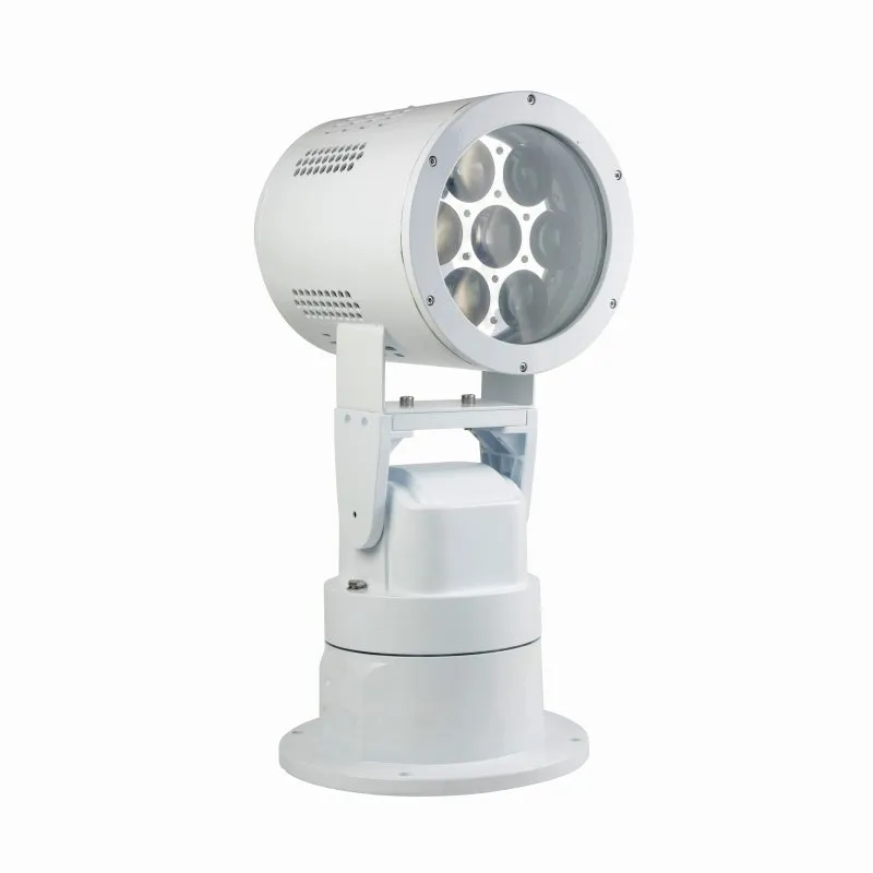 Bozhou remote control marine automatic searchlight 24V 150W